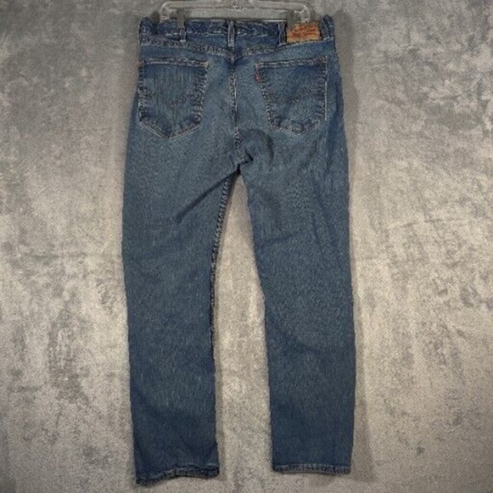 Levis Jeans Mens Size 38x32 Blue 514 Adult‎ Classic Straight Fit Cotton Blend - Picture 6 of 9
